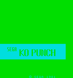 KO Punch Title Screen